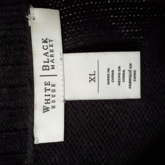 WHBM Cowl Neck Long Sweater / Tunic - Picture 3 of 4